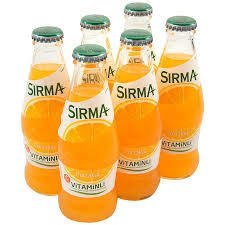 SIRMA SODA C PLUS PORTAKAL 6*200 ML
