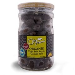CİTY FARM ORGANİK SİYAH ZEYTİN SELE 390 GR