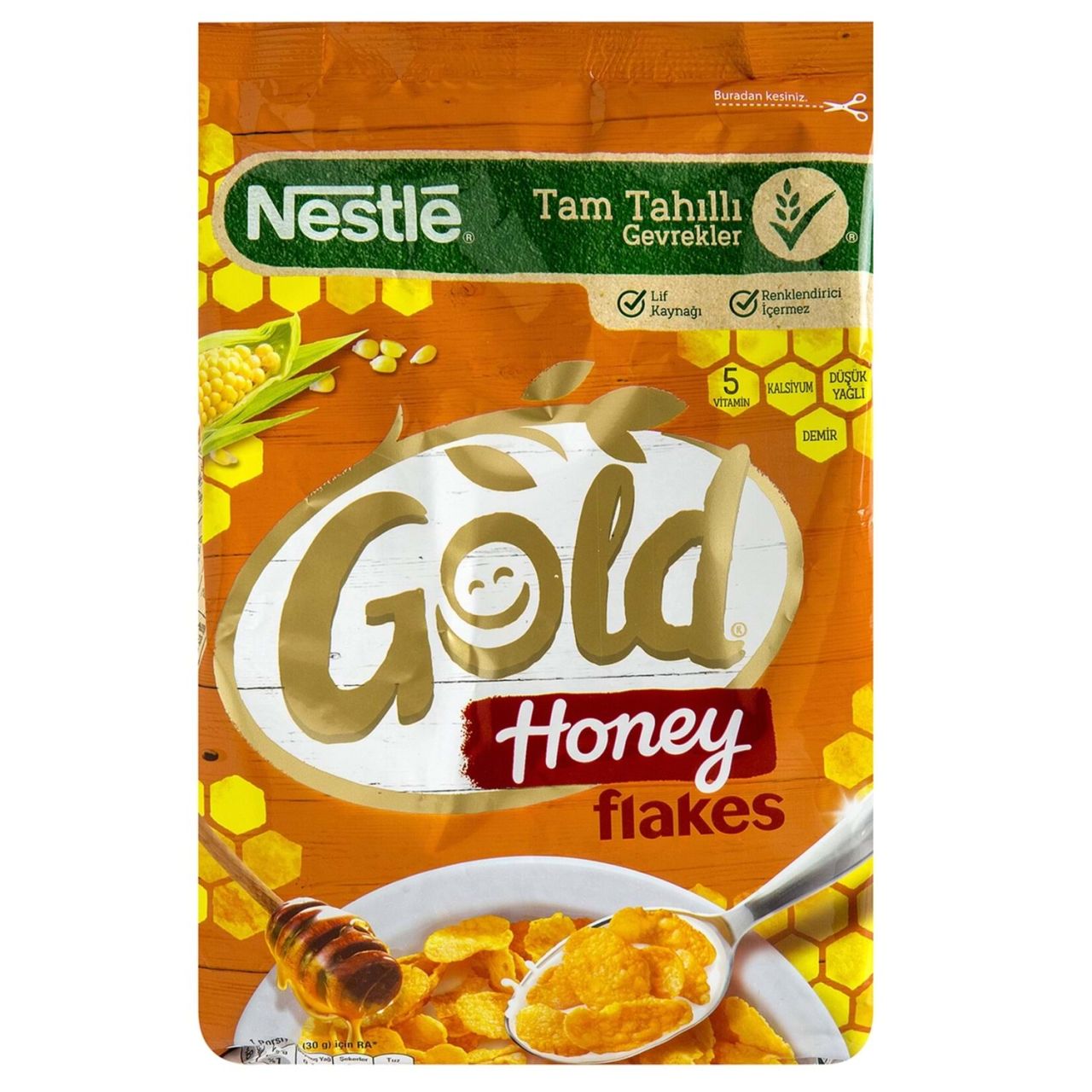 NESTLE GOLD FLAKES HONEY 225 GR