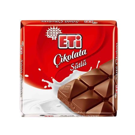 ETİ ÇİKOLATA SÜTLÜ KARE 65 GR