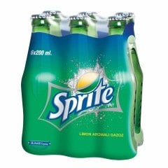 SPRITE ŞİŞE 6*200 ML