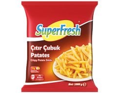 SUPERFRESH PATATES ÇITIR ÇUBUK 1 KG
