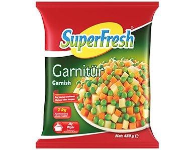 SUPERFRESH GARNITÜR PATATESLI 450 GR