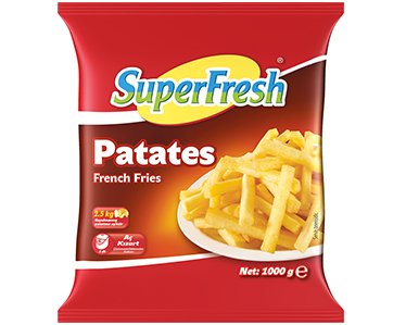 SUPERFRESH PATATES 1 KG