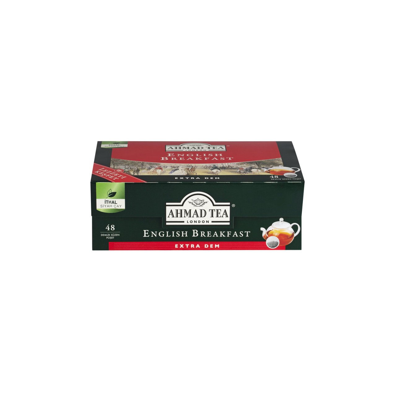 AHMAD TEA ENGLISH BREAKFAST POSET 48LI