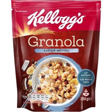 ÜLKER KELLOGG'S GRANOLA 250 GR KARISIK