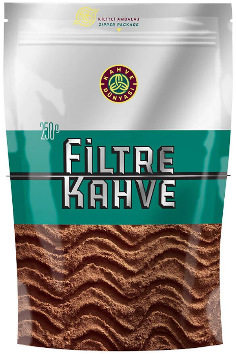 KAHVE DÜNYASI FILTRE KAHVE 250 GR