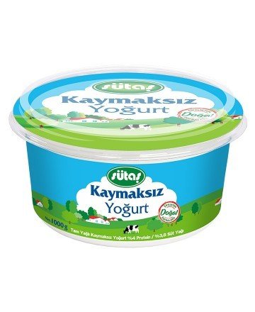 SÜTAŞ YOĞURT KAYMAKSIZ 1000 GR