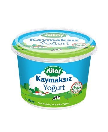 SÜTAS YOGURT KAYMAKSIZ 1500 GR