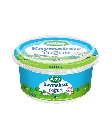 SÜTAŞ YOĞURT KAYMAKSIZ 500 GR