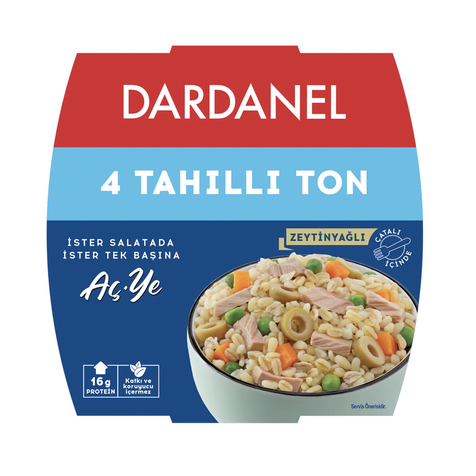 DARDANEL TON YEMEK TAHILLI 160 GR