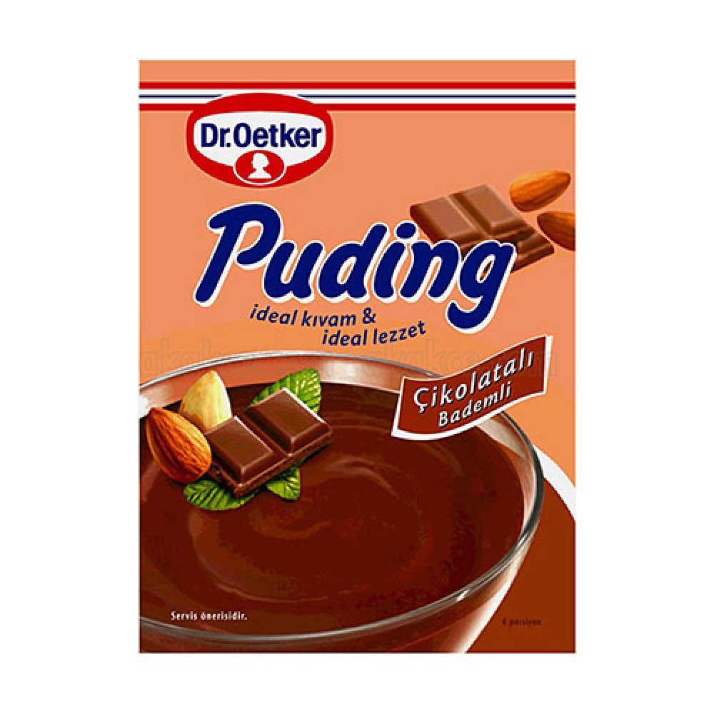 DR.OETKER PUDING ÇIKOLATA &BADEMLI 104 GR