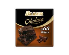 ÜLKER ÇİKOLATA KARE %60 BİTTER 60 GR