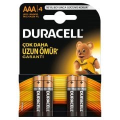 DURACELL KALEM İNCE 4 LU AAA