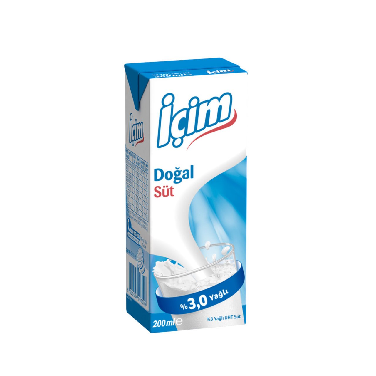 IÇIM SÜT TAM YAGLI 200ML