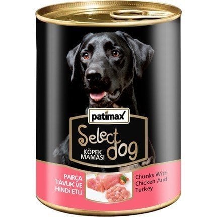 PATIMAX KOPEK KONSERVE TAVUK+HINDI 400 GR