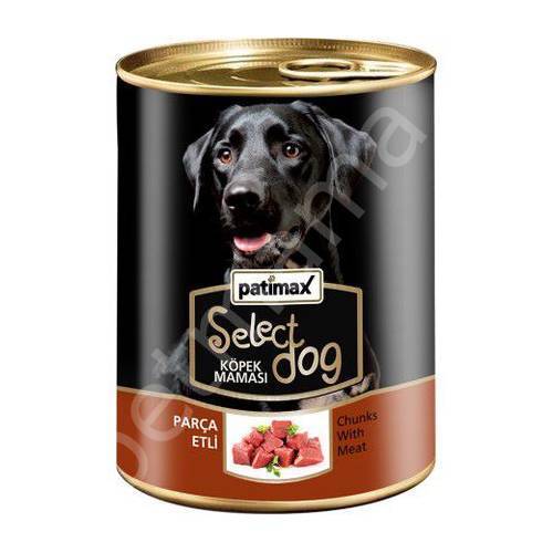 PATIMAX KÖPEK KONSERVE ETLI 400 GR