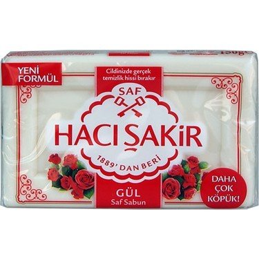 HACI SAKIR SABUN BANYO GÜL 150 GR