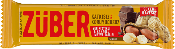 ZÜBER 40 GR ÇIKOLATA YER FISTIKLI