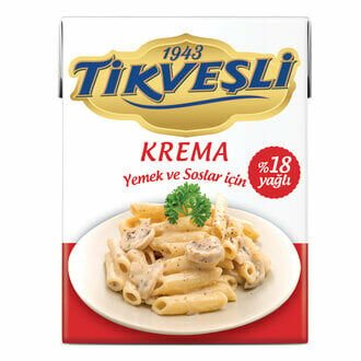 TİKVEŞLİ KREMA 200 ML % 18YAĞLI