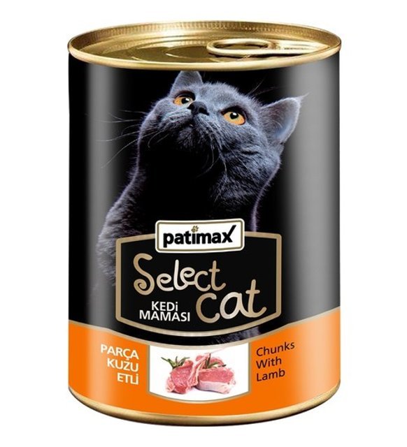 PATIMAX KEDI MAM KONSERVE ETLI 400 GR