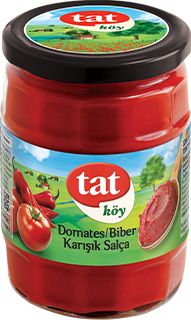 TAT SALÇA KÖY  DOMATES- BIBER 560GR