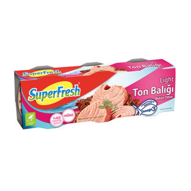 SUPERFRESH TON BALIK LIGHT 3*75 GR