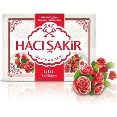HACI SAKIR SABUN 600 GR GÜL