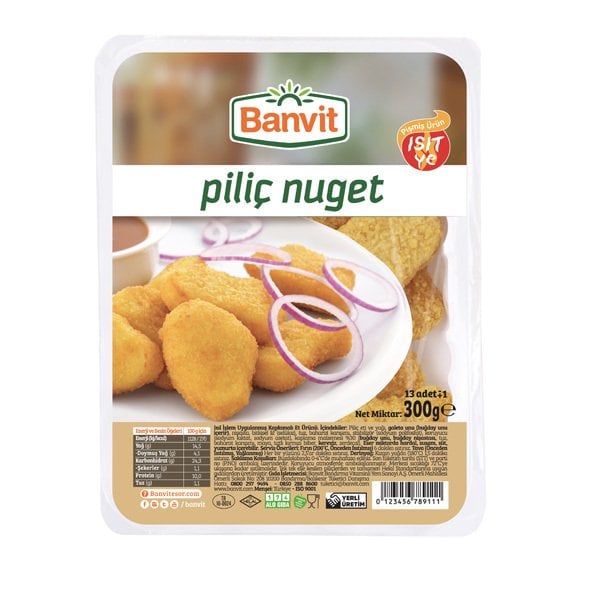 BANVİT PİLİÇ NUGET  300GR.