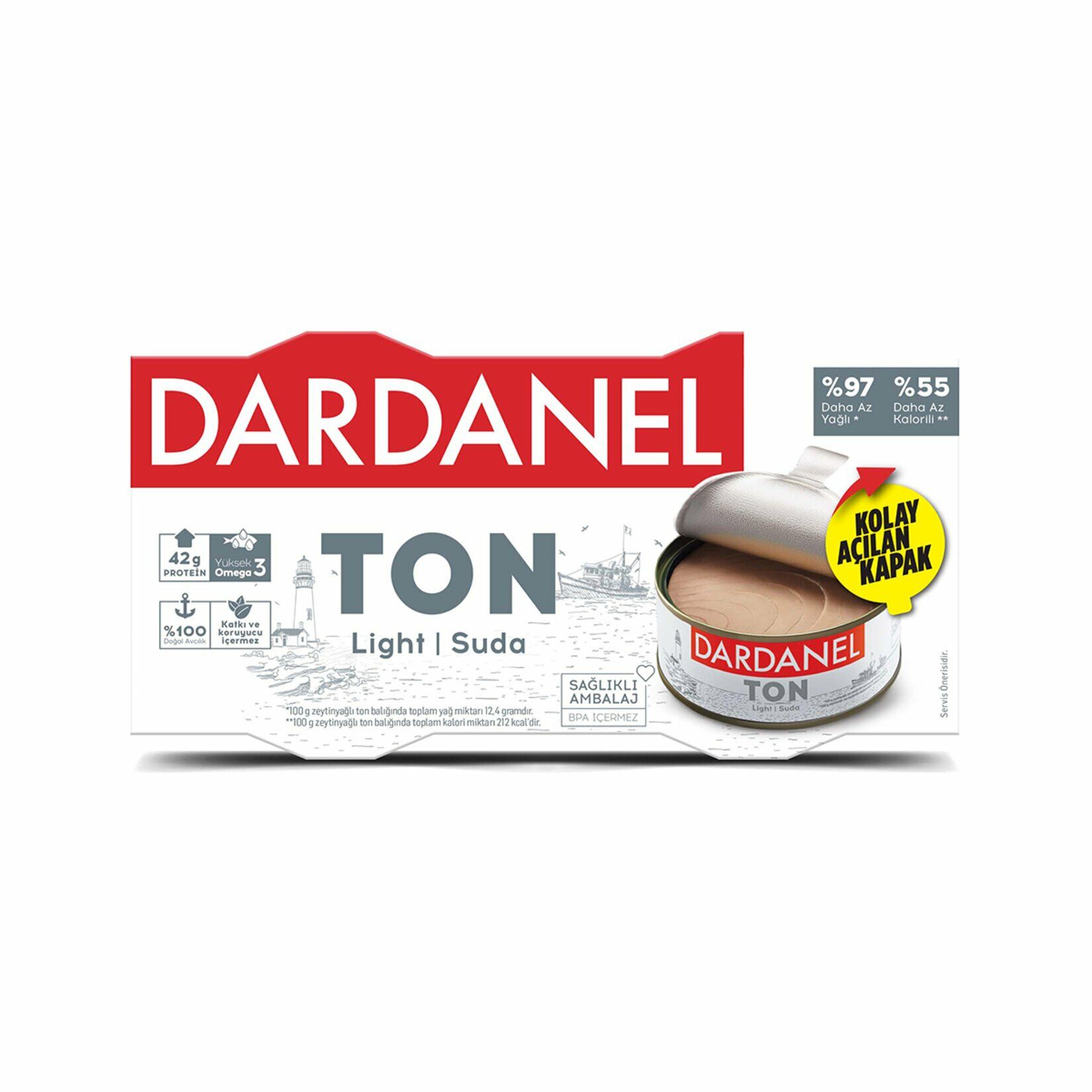 DARDANEL TON LIGHT 2*140 GR.