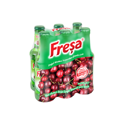 FRESA 6LI VISNE SODA 6*200 ML