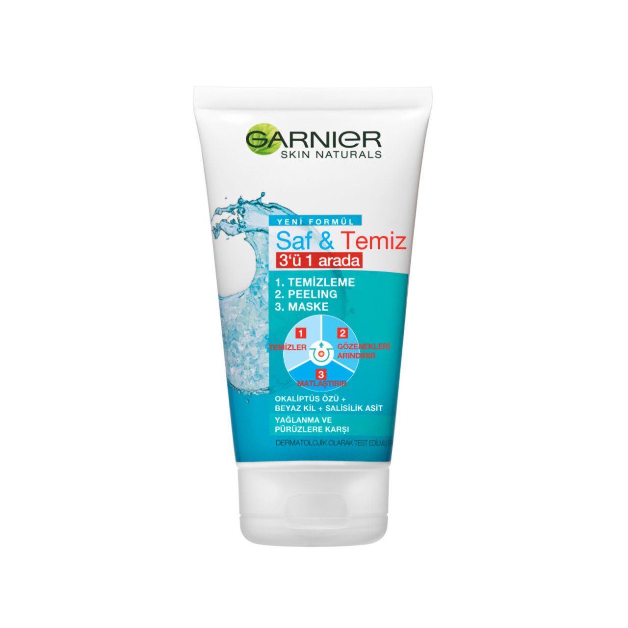 GARNIER SAF TEMİZ PEELİNG 3IN1 150 ML