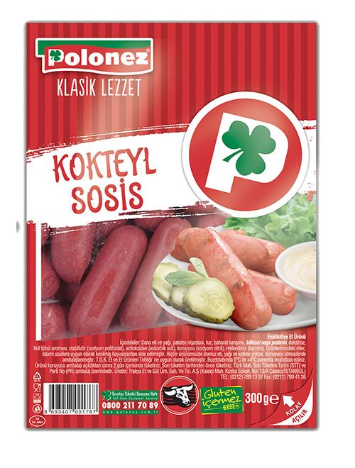 POLONEZ SOSIS DANA KOKTEYL 300 GR